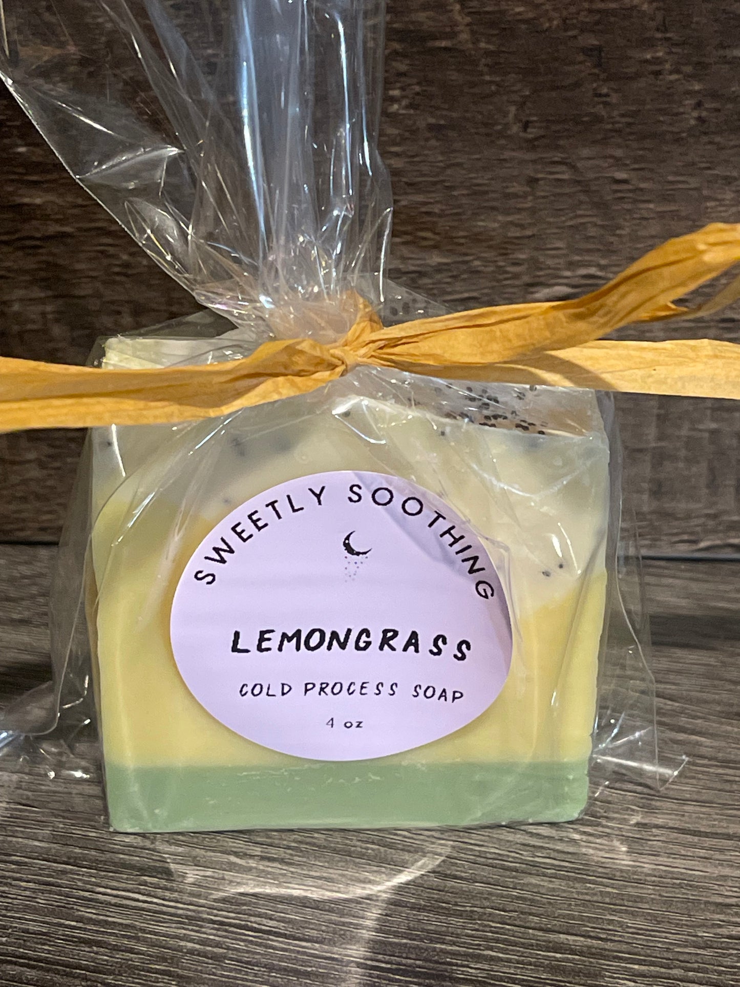 Lemongrass Essential Oil Cold process bars.