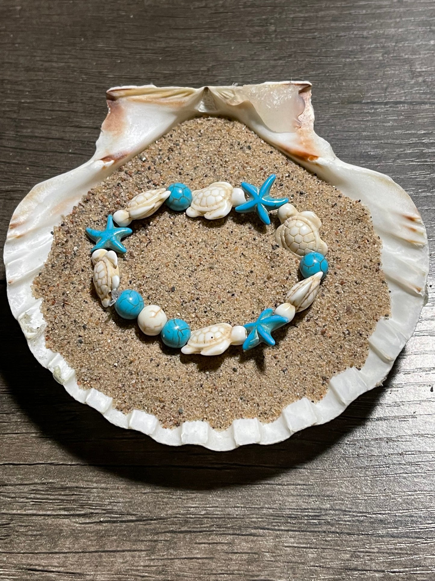 Turquoise Turtle Bracelet style 004