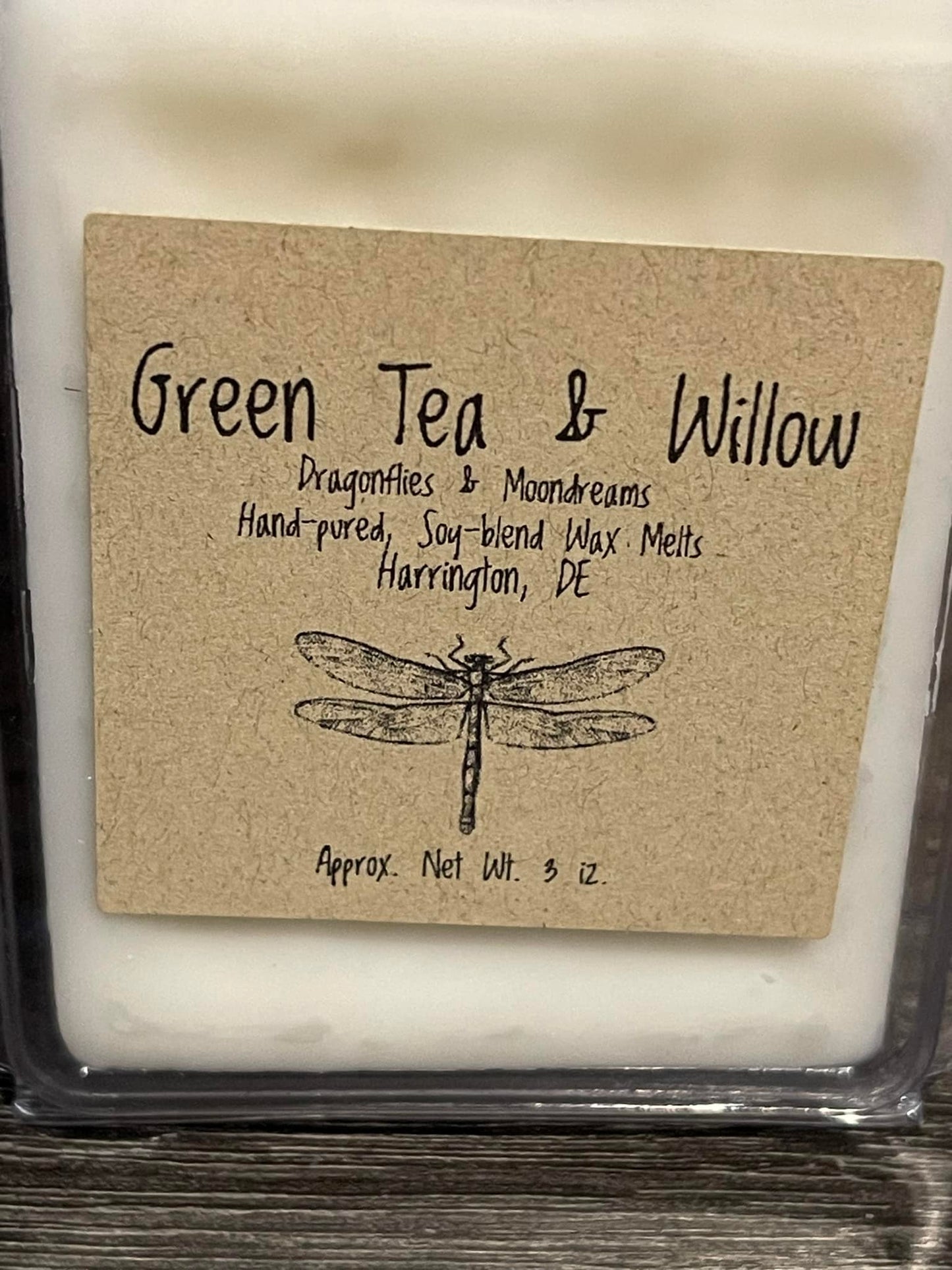 Hand Poured Soy Blend Wax Melts from Dragonflies and Moon Dreams