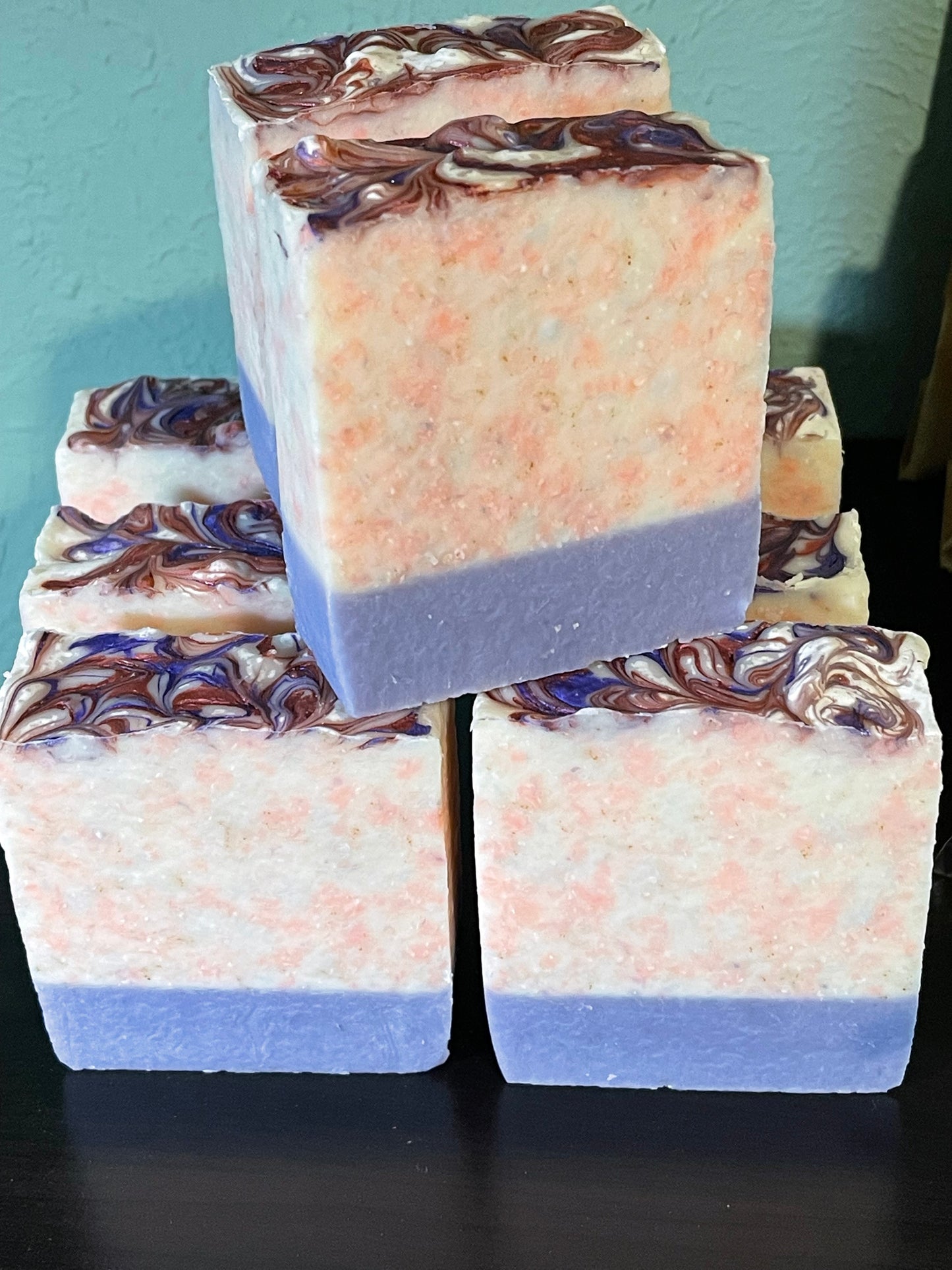 Birds of Paradise cold process soap bars