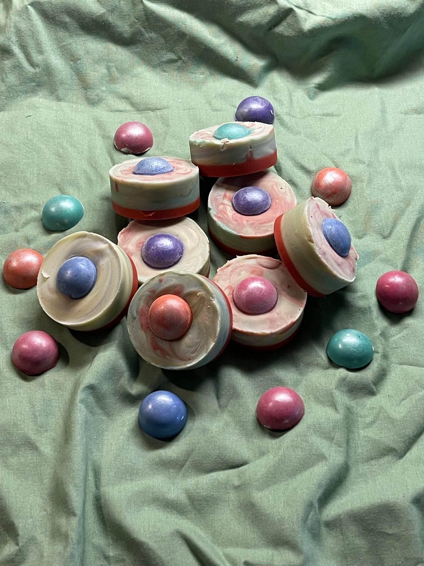 Bubblegum cold process soaps