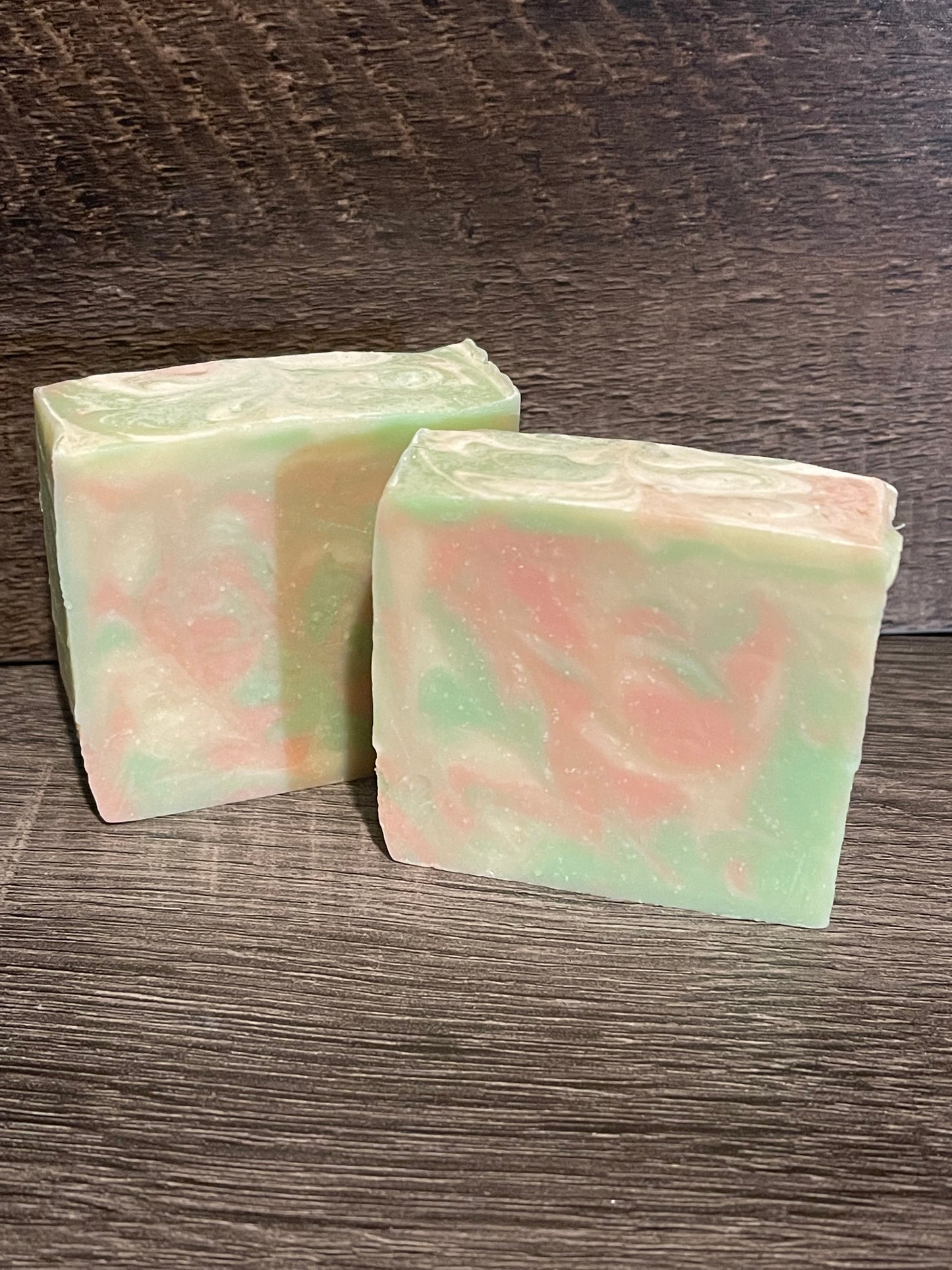 Cucumber Melon cold process bars