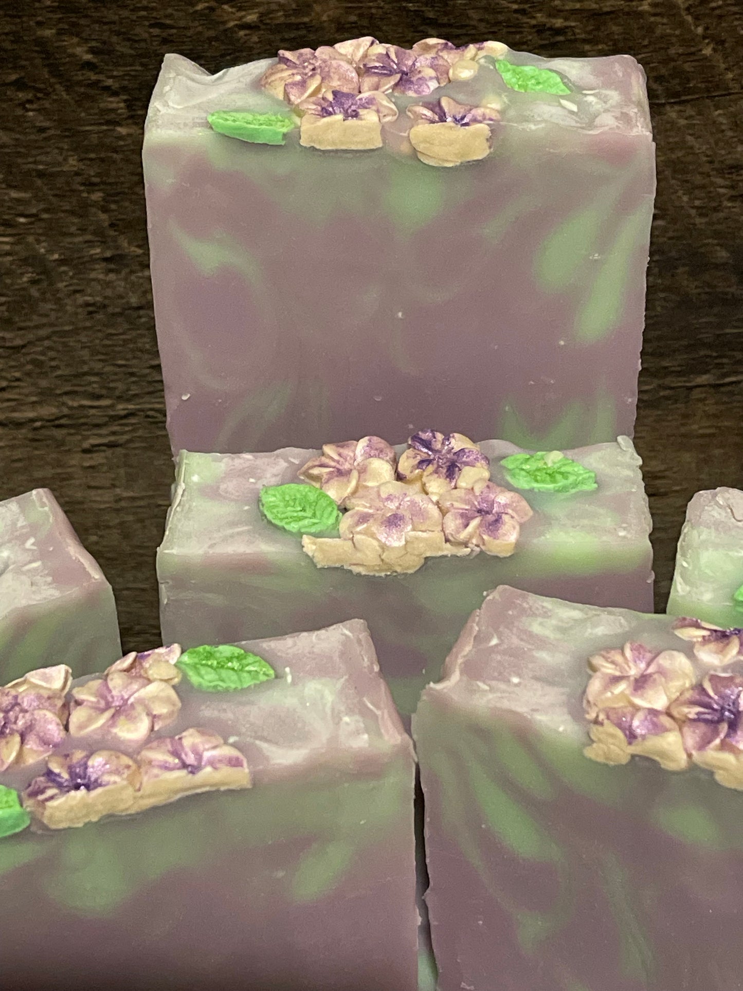 Lilac cold process bars