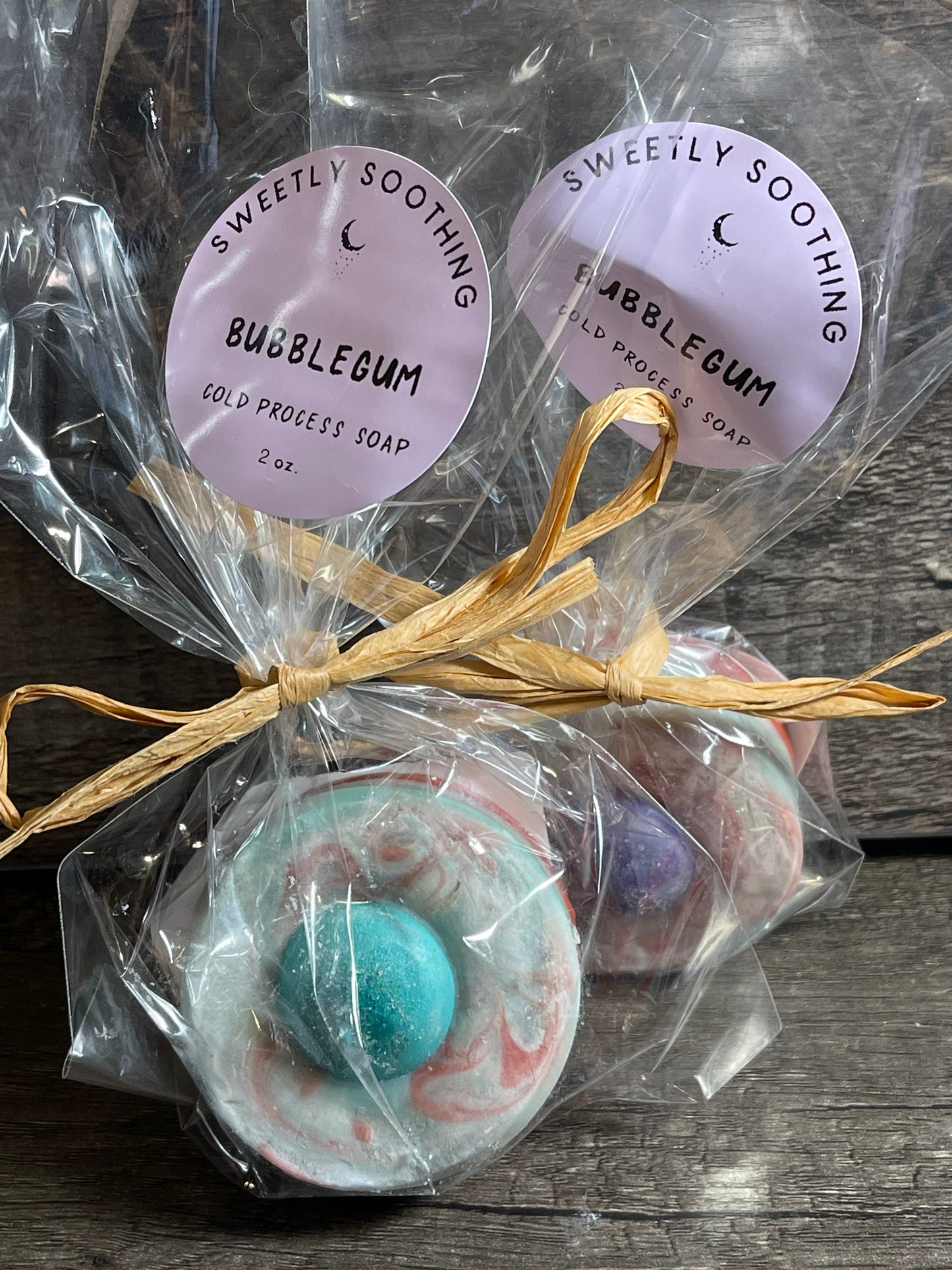 Bubblegum cold process soaps